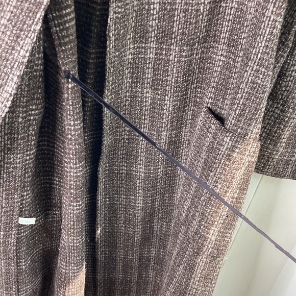 Sheridan Barnett London vintage wool tweed long coat M ( UK 12 US 10) - Picture 9 of 11